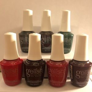 NEW - Bundle of 7 Gelish Gel Polishes